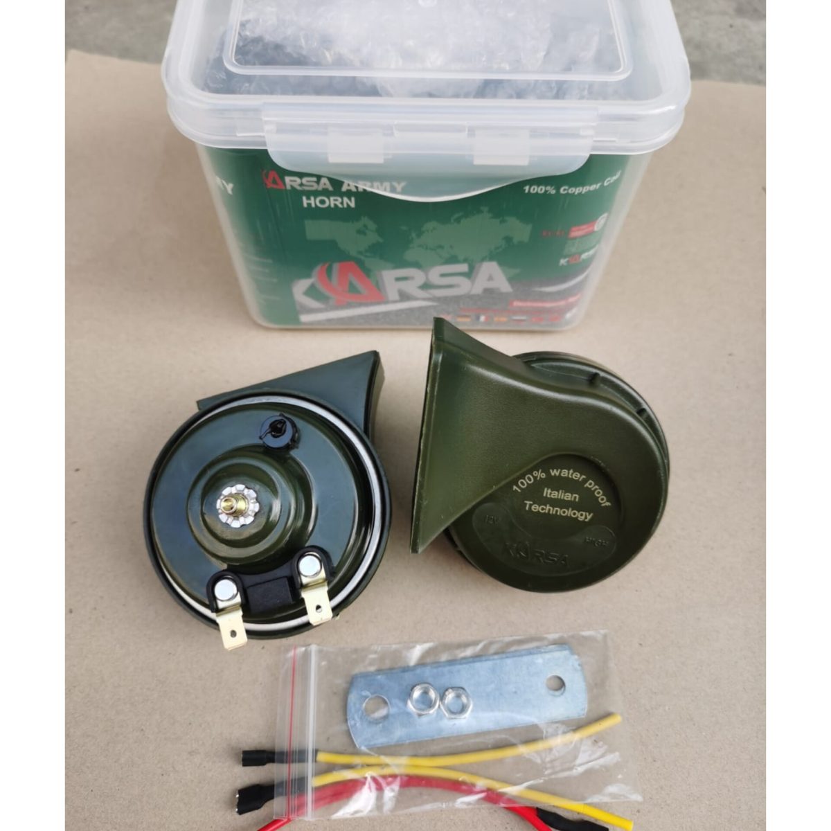 12V KarSa Car Horn for Loud and Clear Alerts