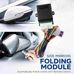 Car Smart Auto Mirror Folding Module – Lock to Fold, Auto Close Device