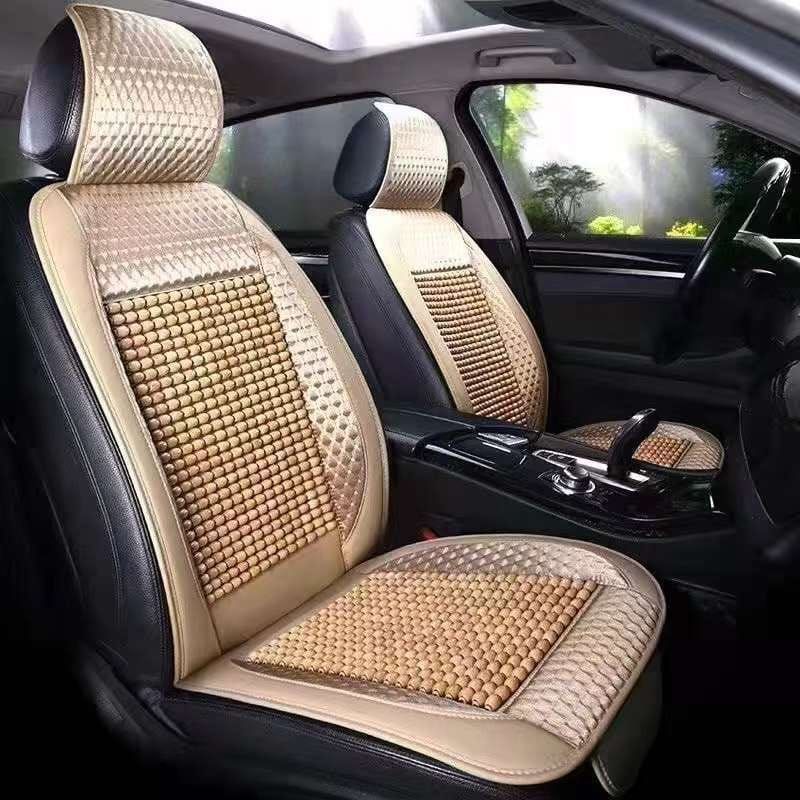 Universal Car Wooden Bead Seat Cushion – Comfortable Seat Cushion for Every Journey 1 pec