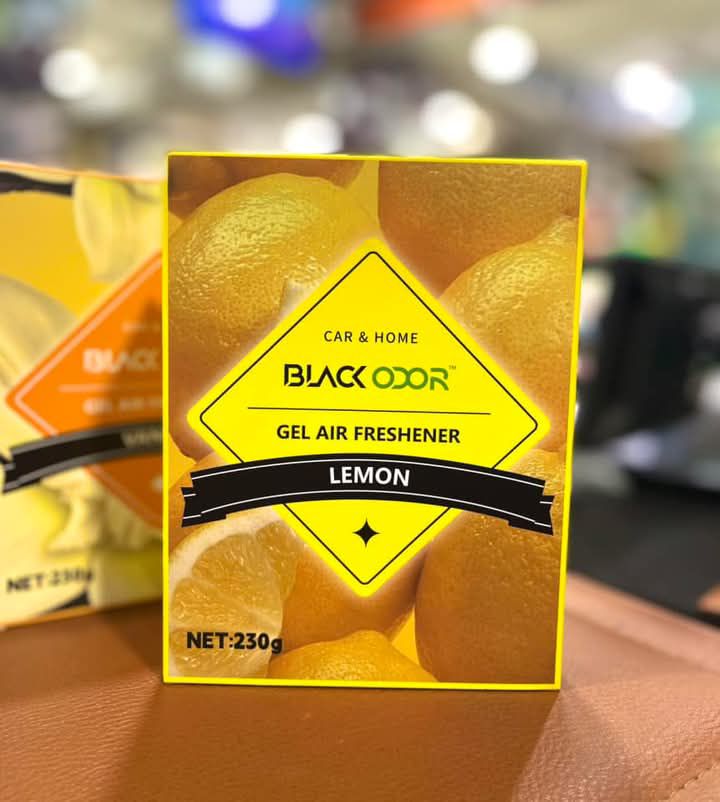 Car Under Seat Black Odor Gel Air Freshener | Long Lasting Performance for a Bold Scent Experience