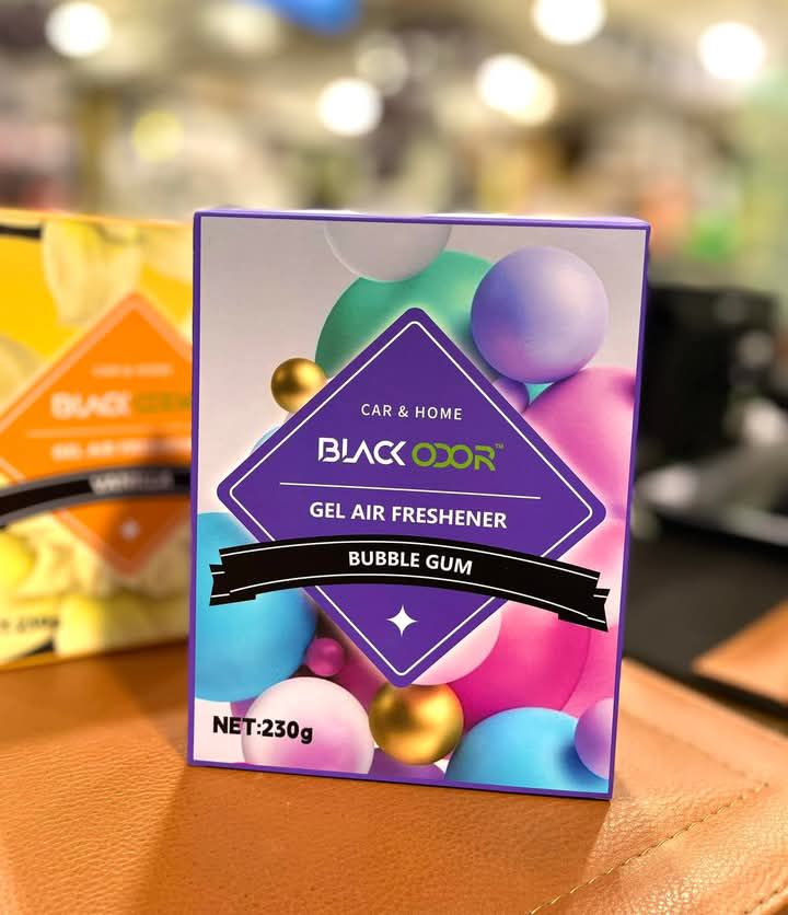 Car Under Seat Black Odor Gel Air Freshener | Long Lasting Performance for a Bold Scent Experience