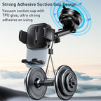 Yesido C261 Universal Phone Car Holder with Vacuum Suction Cup Base Adjustable Stably Holding For 4.7-7.2 Inch Mobile Phones