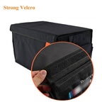 Premium Car Trunk Organizer | Foldable Car Storage Box with Multiple Compartments