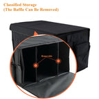Premium Car Trunk Organizer | Foldable Car Storage Box with Multiple Compartments