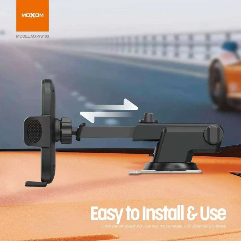 MOXOM MX-VS104 Car Mobile holder Dashboard And Glass Fittin