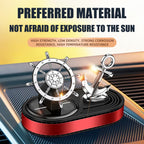 1PCS Ship Anchor Car Air Freshener Solar Rotating Lasting Car Interior Dashboard Center Console Decoration Accessories