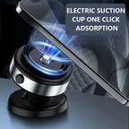 Magnetic Suction Cup Mobile Holder – Vacuum System Secure, Adjustable, and Universal