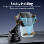 Yesido C261 Universal Phone Car Holder with Vacuum Suction Cup Base Adjustable Stably Holding For 4.7-7.2 Inch Mobile Phones