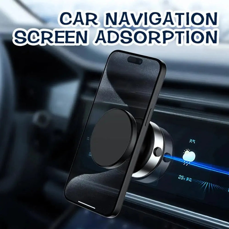 Magnetic Suction Cup Mobile Holder – Vacuum System Secure, Adjustable, and Universal