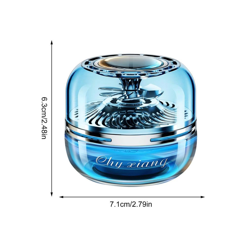 Rotating Car Air Freshener Solar Aromatherapy Diffuser Automobile Rotating Flexible Air Freshener Car Interior Accessories