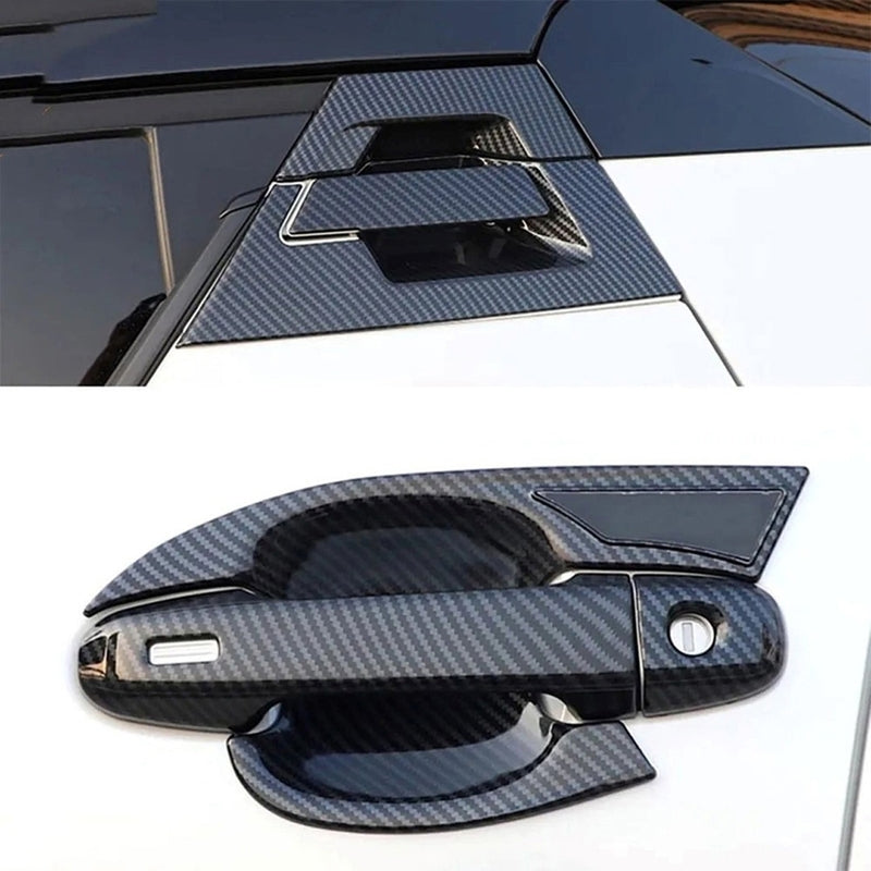 Carbon Fiber Door Handle Cover Kit – Stylish Look with Long-lasting Protection