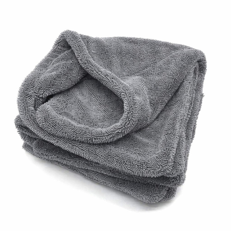 Premium 1400 GSM Microfiber Towel – Ultra Soft Twisted Loop Car Drying Cloth, Lint-Free & Streak-Free (40×40 cm)