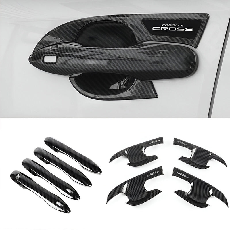 Carbon Fiber Door Handle Cover Kit – Stylish Look with Long-lasting Protection