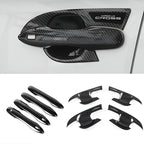 Carbon Fiber Door Handle Cover Kit – Stylish Look with Long-lasting Protection