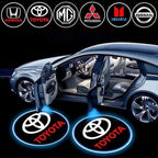 Car Door Logo Projection Light – LED Wireless Door Shadow Light (2 Pcs, Batteries Included)