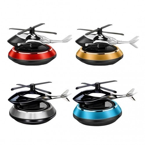 Luxurious Car Solar Helicopter Air Freshener | Premium Freshness in Every Drive