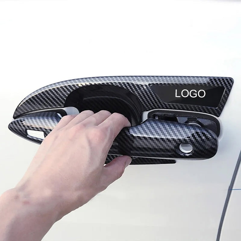 Carbon Fiber Door Handle Cover Kit – Stylish Look with Long-lasting Protection