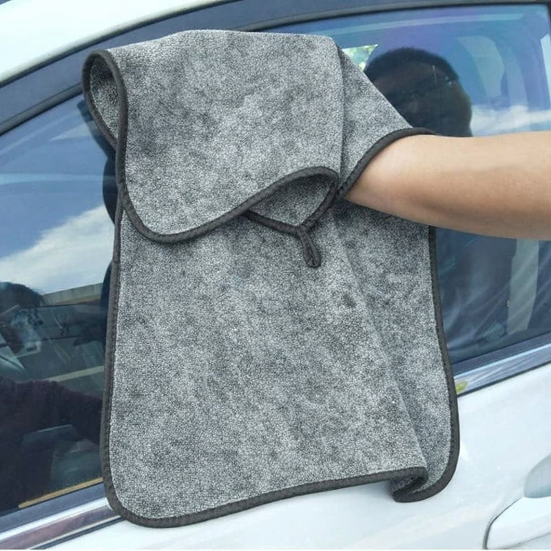 Premium 1400 GSM Microfiber Towel – Ultra Soft Twisted Loop Car Drying Cloth, Lint-Free & Streak-Free (40×40 cm)