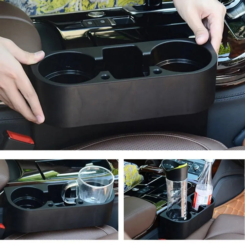 Car Cup Holder, Car Drink Holder – Cans Bottled Food Holder Phone Holder