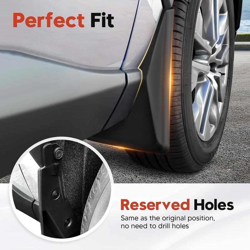 Corolla Cross Mud Flaps 4pcs – Durable Car Mudguard Protection