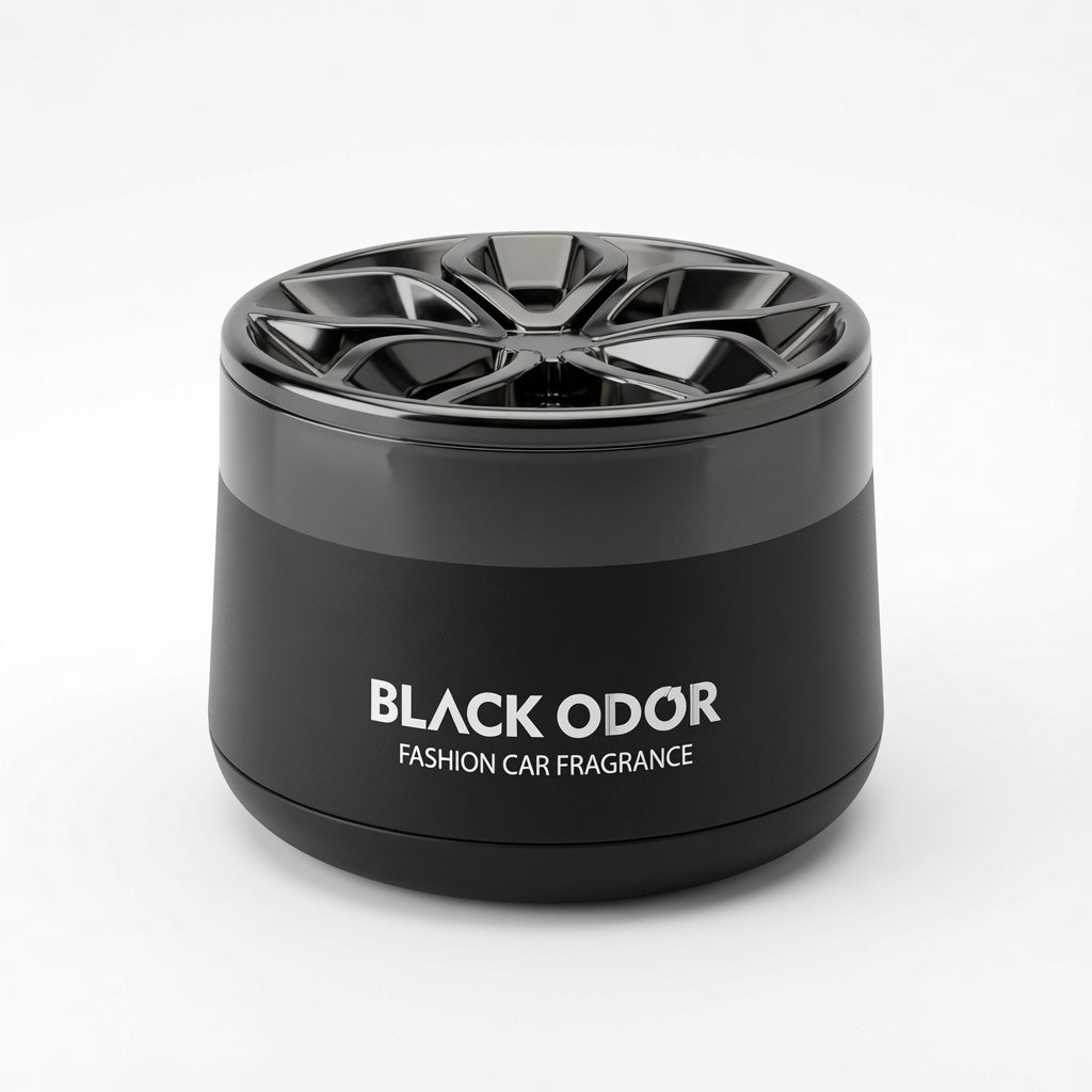 BLACK ODOR Car Perfume BO-01 | Premium Mini Gel Air Freshener for Elegant Fragrance