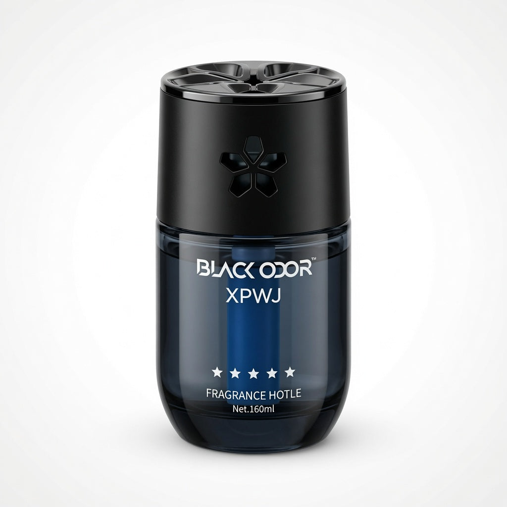 Black Odor Scent 160 ML Luxurious Five-Star Hotel Fragrance for Your Car, Home, and Office