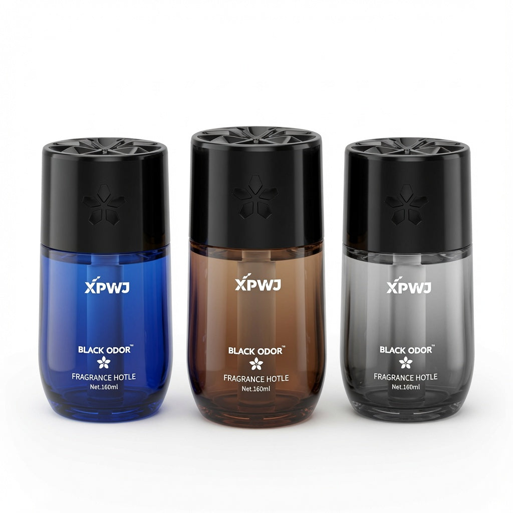Black Odor Scent 160 ML Luxurious Five-Star Hotel Fragrance for Your Car, Home, and Office