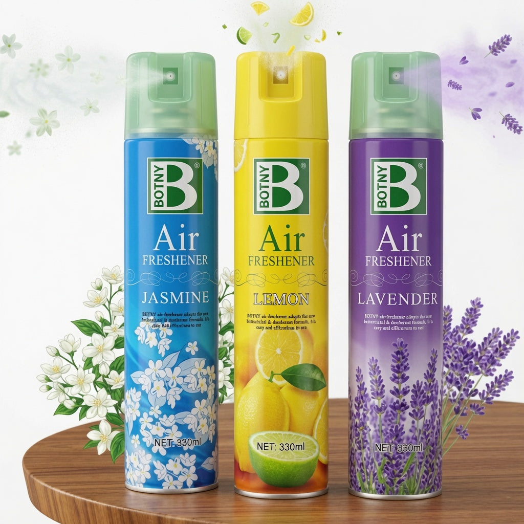 Botny Air Freshener 330ml – Purify Your Car & Home with Floral Freshness