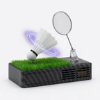 Car cent Solar powered rotating ornament Badminton