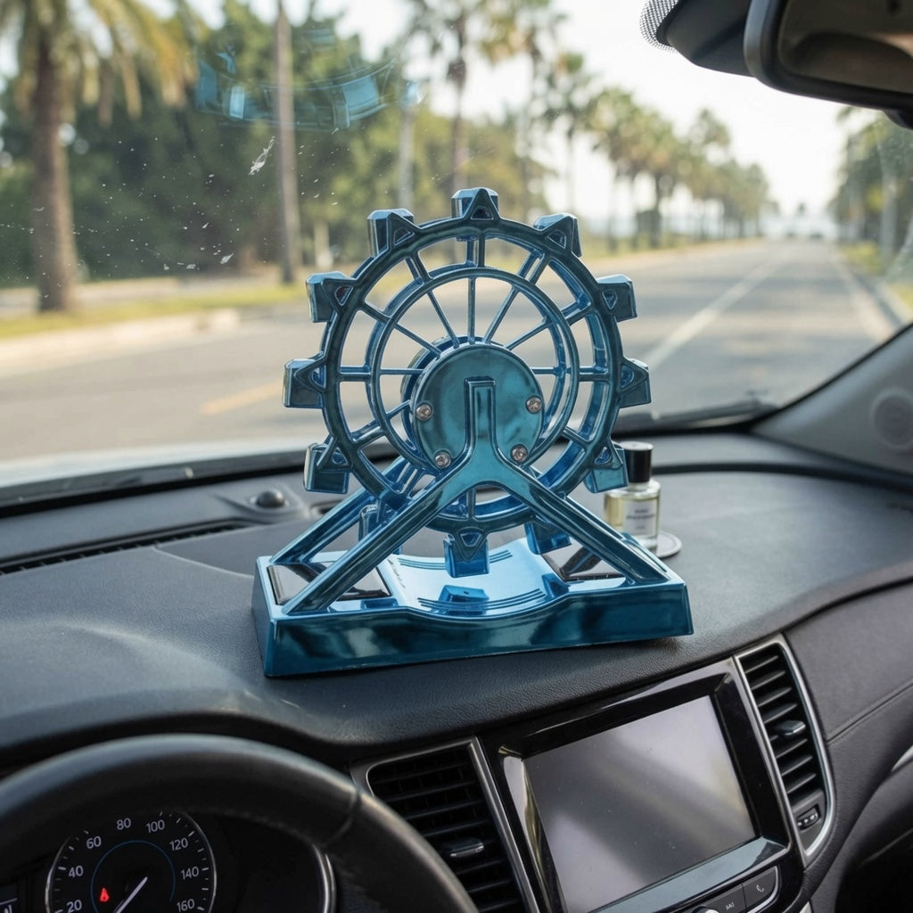 Ferris Wheel Car Perfume – Solar Powered Aromatherapy Dashboard Decor