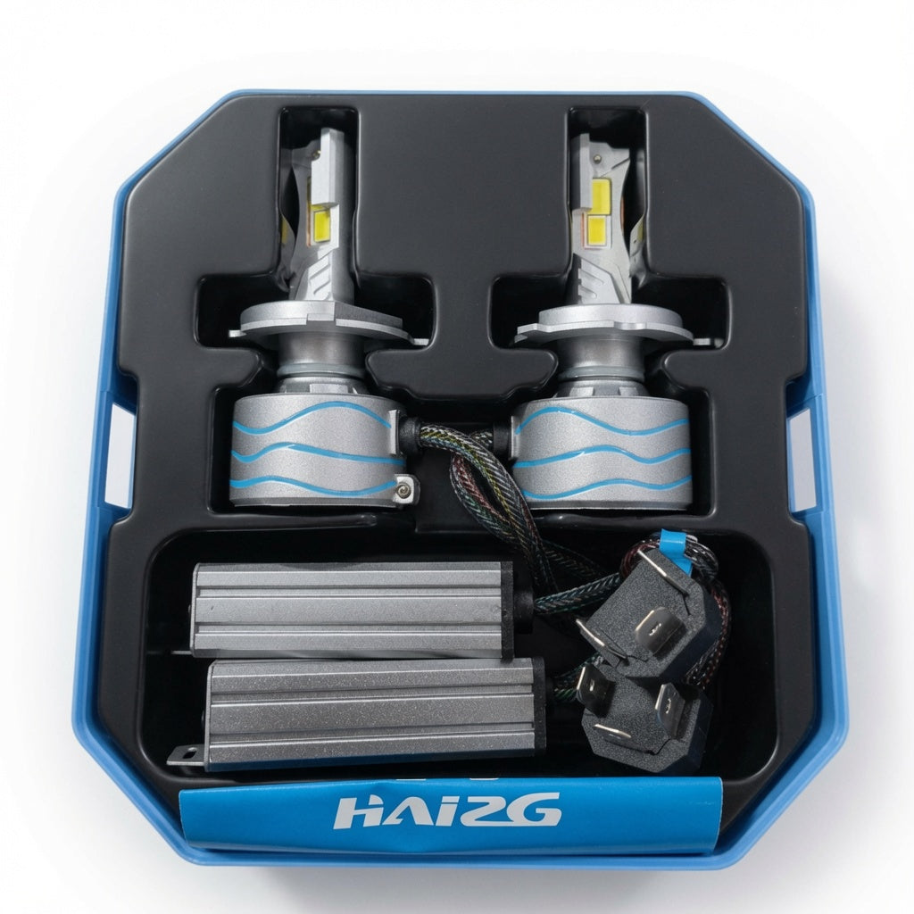 HAIZG S16 Premium LED Headlight Bulb | Super Bright 400W Car Headlight