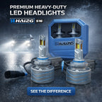 HAIZG S16 Premium LED Headlight Bulb | Super Bright 400W Car Headlight