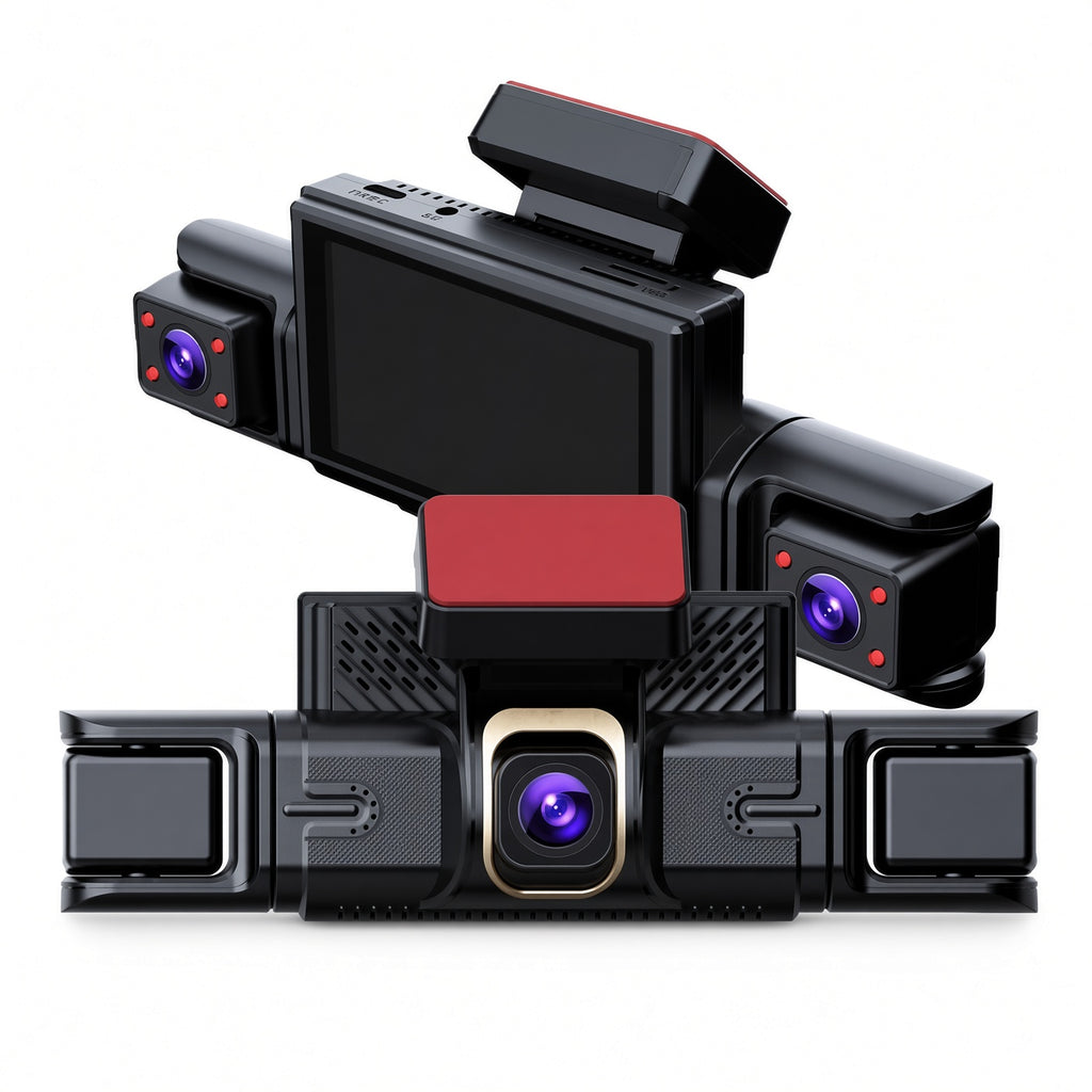 4-Channel 4G Smart Dash Cam System)