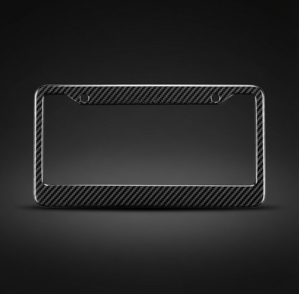 Car Number Plate Frame 2pcs – Elevate Your Car’s Look with a Sporty Touch