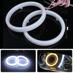 Car Led Angel Eye Dual Color (White&Yellow)