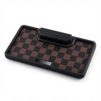 Car Dashboard Mats with Adjustable Parking Number Card – Non-Slip Mobile Holder for Ultimate Organization