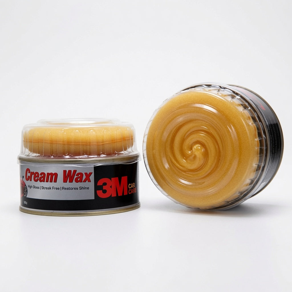 3M Cream Wax Car high Gloss Restores Shine