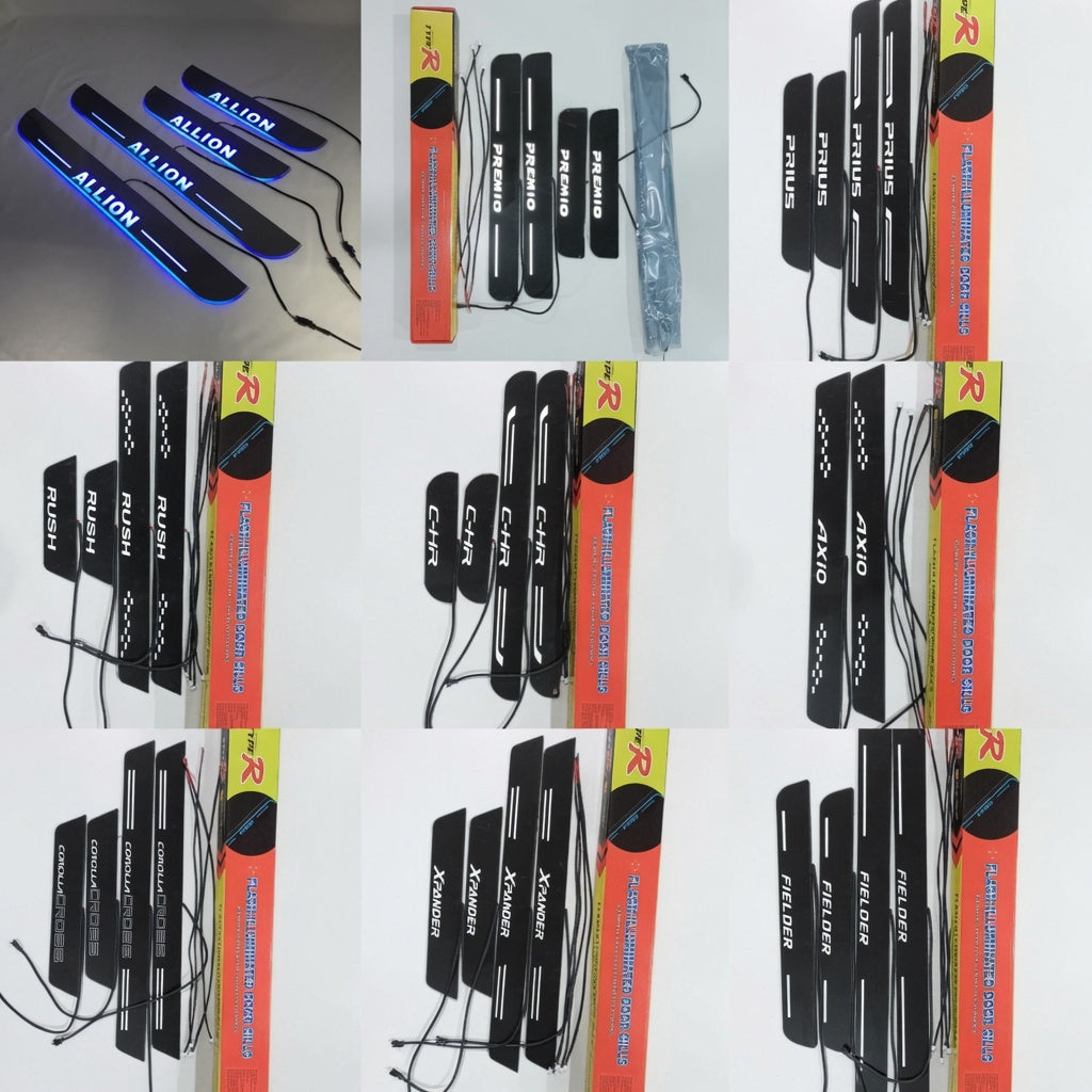 Car LED Door Sill Lights with Magnetic Installation – Stylish and Easy-to-Install Vehicle Illumination