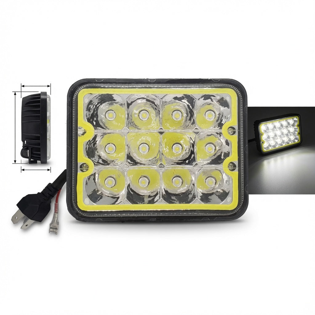 5 Inch 7 45W LED Work Light For Truck Off Road Vehicle Headlight High Power Wide Beam Headlamp