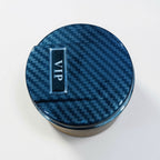Carbon Car Ashtray Holder with Blue LED Light – Keep Your Car Clean and Odor-Free G-2