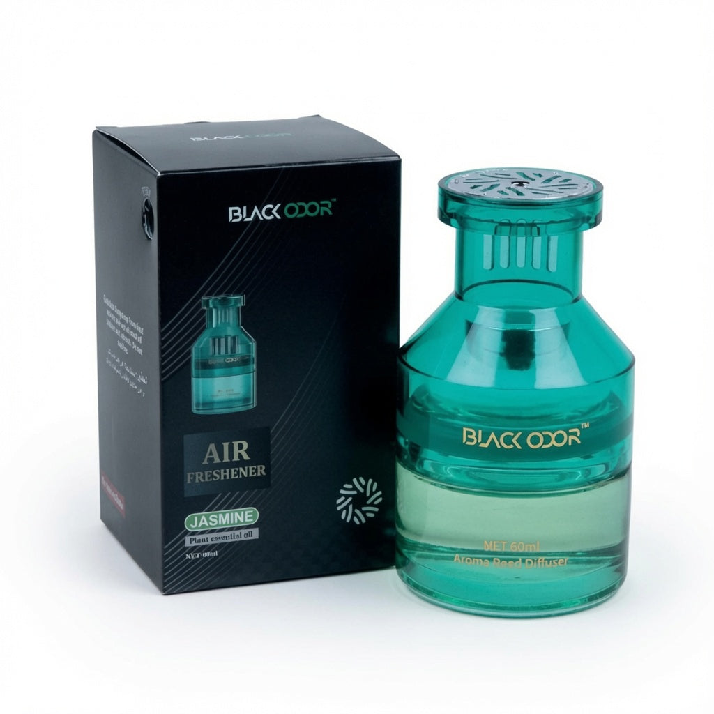 Black Odor 5-Star Hotel Fragrance Reed Diffuser – Luxurious Scent for Car, Office & Home