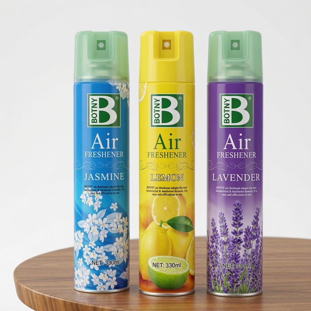Botny Air Freshener 330ml – Purify Your Car & Home with Floral Freshness