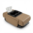 Luxury Car Rear Armrest Console Box | Built-in Cup Holder & Tissue Box | Ultimate Comfort & Style