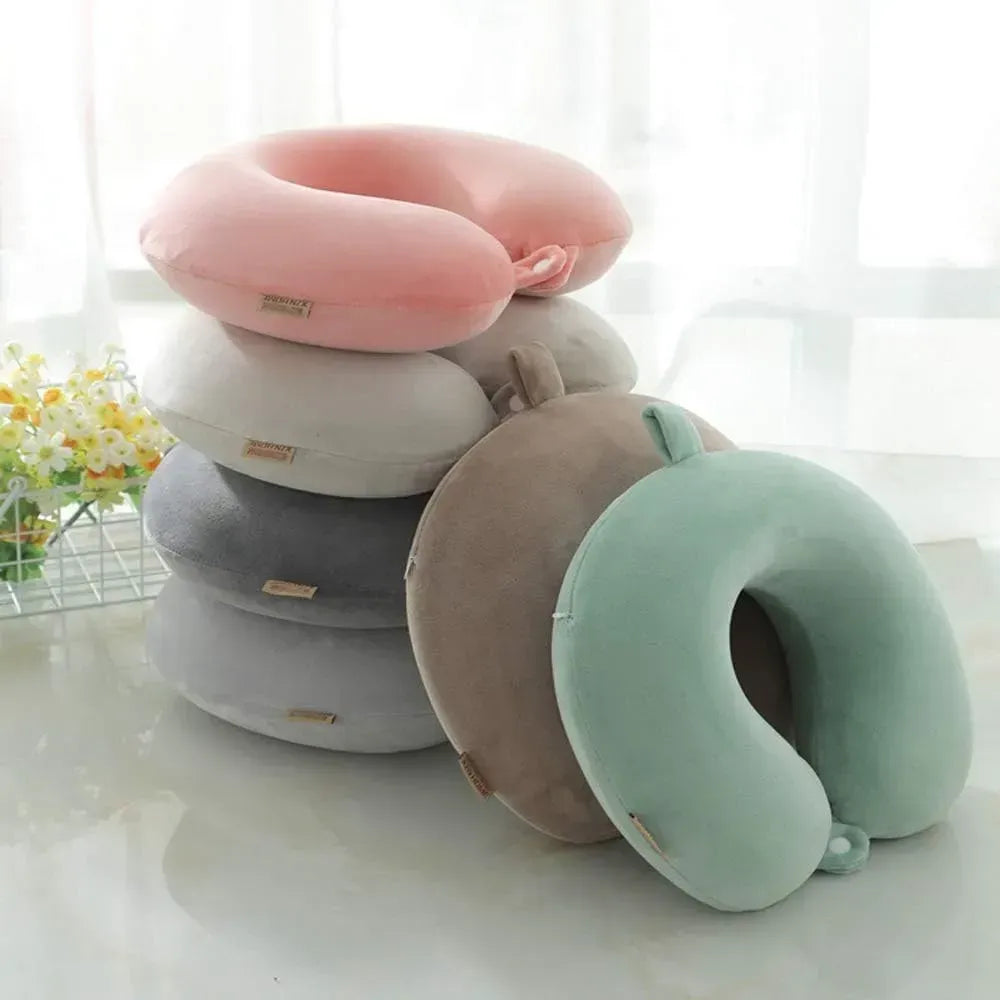 Car U Shape Soft Travel Pillow