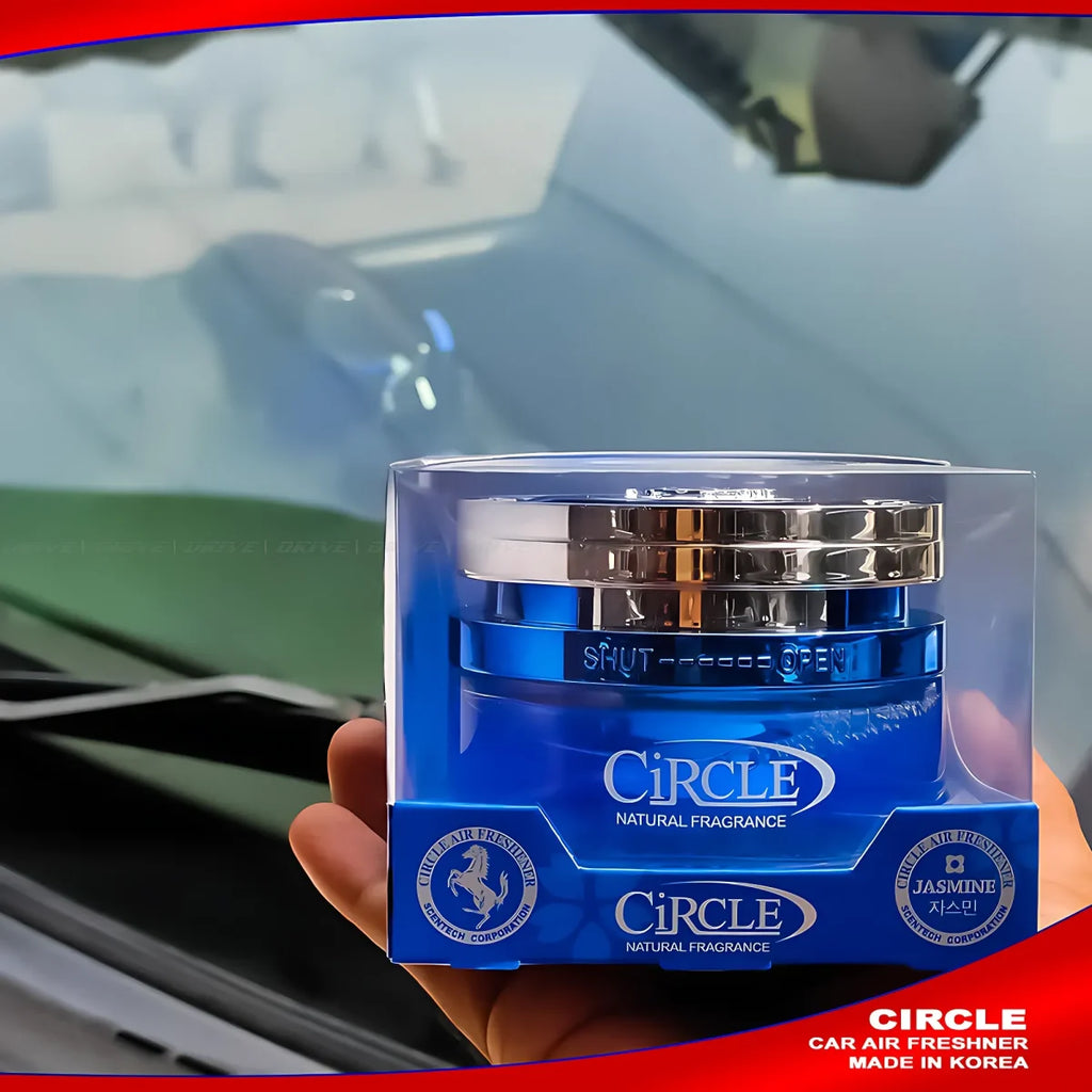 Luxury Circle Car Air Freshener – Original Korean Perfume in Your Car