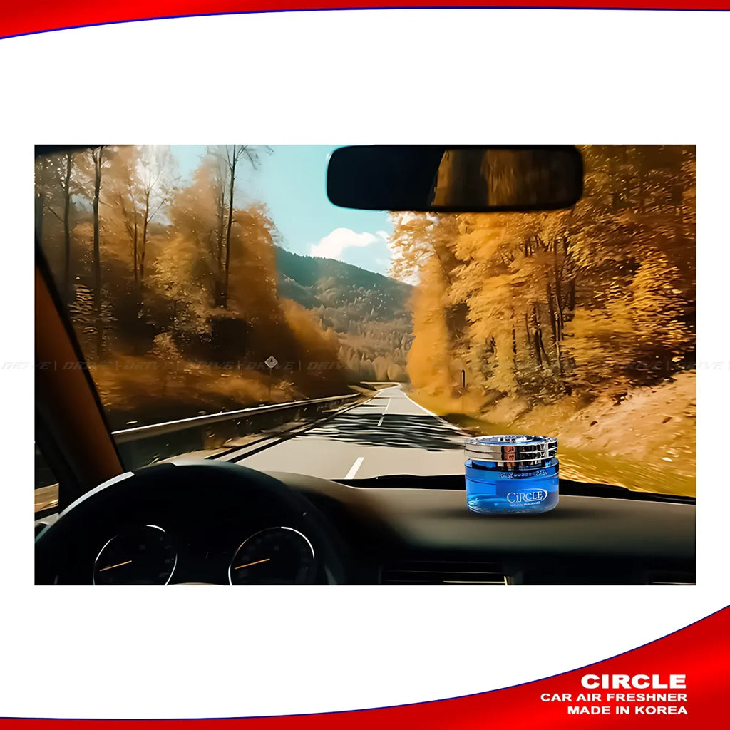 Luxury Circle Car Air Freshener – Original Korean Perfume in Your Car