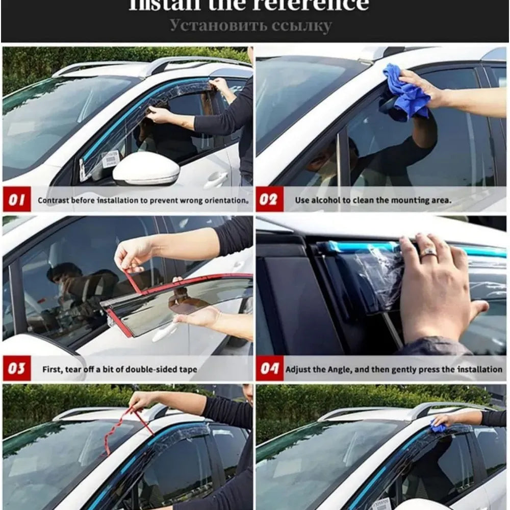 Premium Car Rain Shield – Clear Vision in Rain