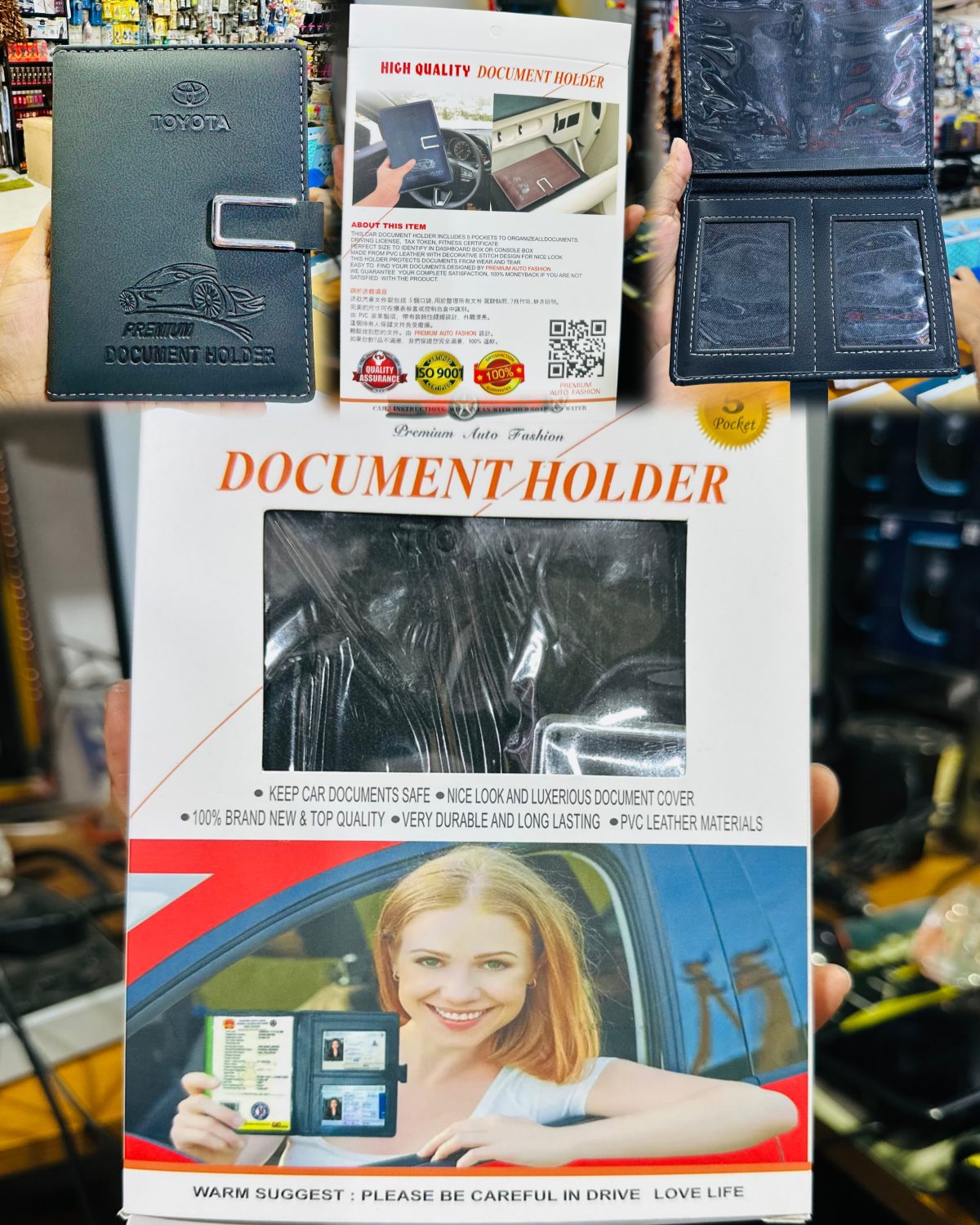 Car Document Holder – Organize Your Car Papers in Style For Car And Bike