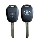 Car Key Cover Metal With Key Ring For Toyota