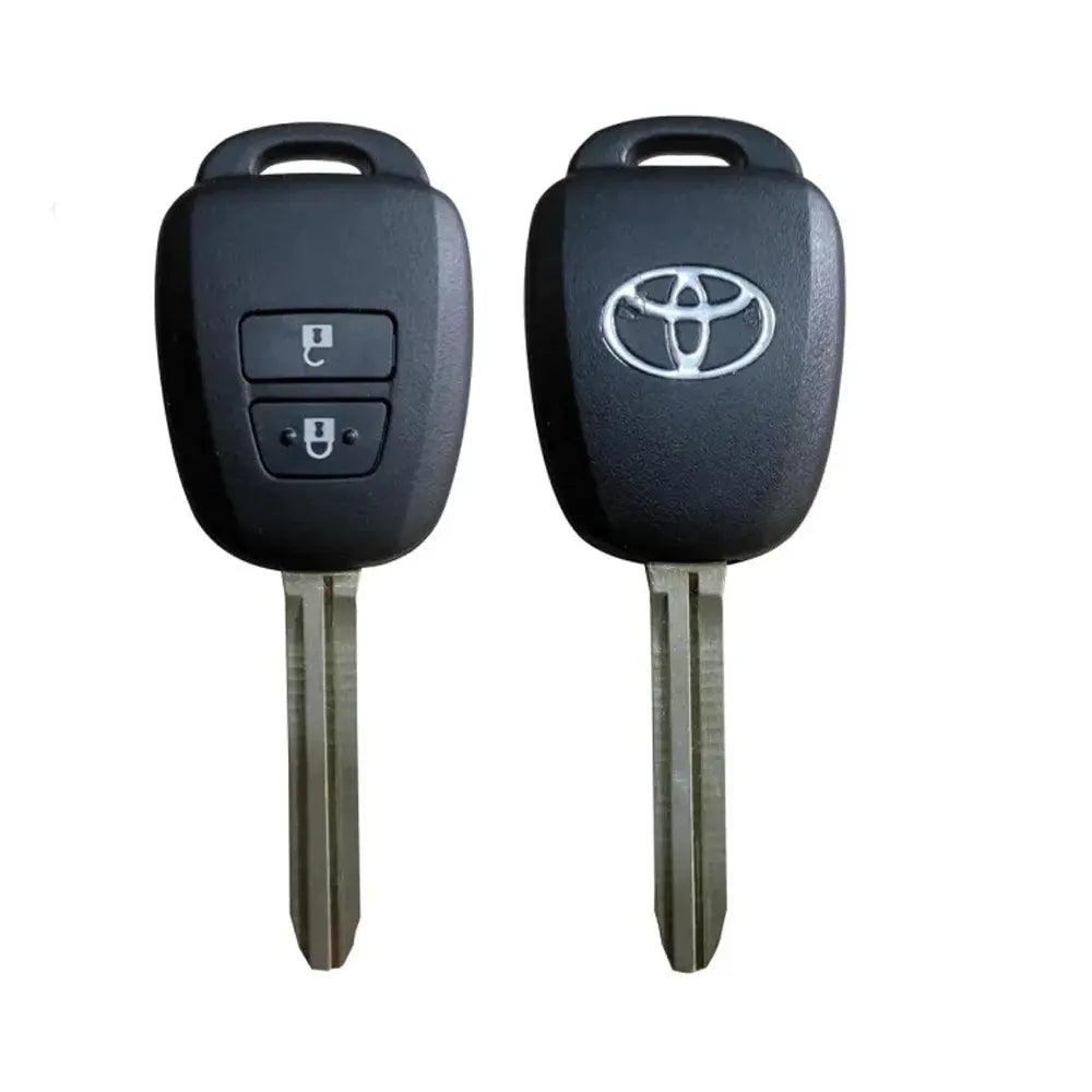 Car Key Cover Metal With Key Ring For Toyota